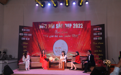 CHƯƠNG TRÌNH ĐÊM HỘI SẮC ĐẸP 2022 VỚI CHỦ ĐỀ " VÌ GIÁ TRỊ SỨC KHỎE VIỆT"