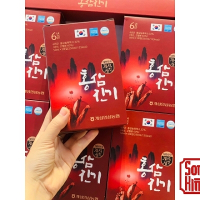 Nước Hồng Sâm Núi Nhung Hươu