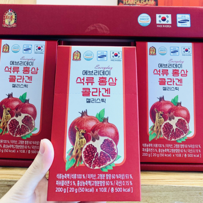  THẠCH COLLAGEN LỰU HỒNG SÂM