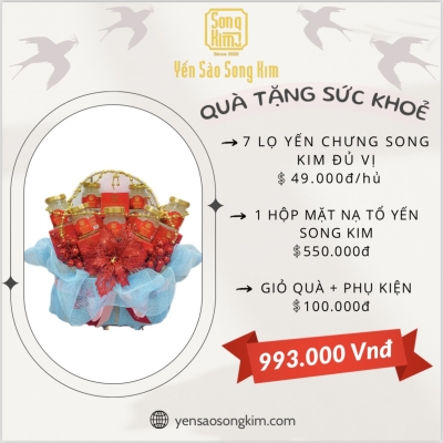 Qùa tặng yến sức khỏe - combo3