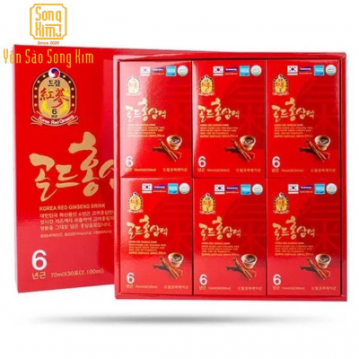 Nước hồng sâm chén