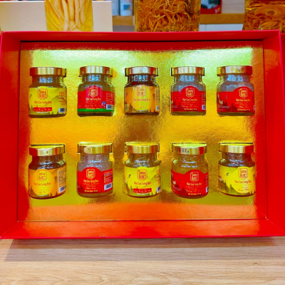 Qùa Tặng Doanh Nghiệp Song Kim (Hộp/10 Hủ 50ml)