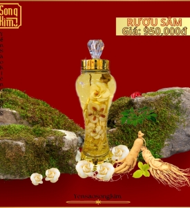 Rượu sâm tỉa bông 