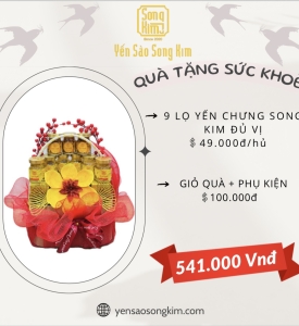 Qùa tặng yến sức khỏe - combo2