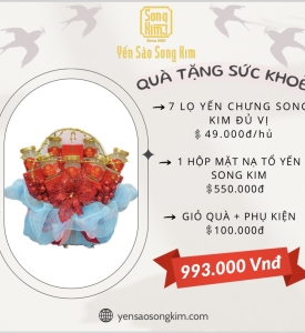Qùa tặng yến sức khỏe - combo3