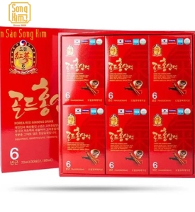 Nước hồng sâm chén