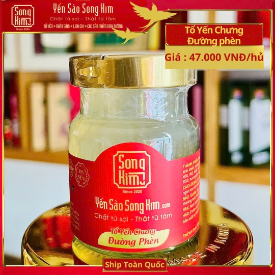 Tổ Yến Chưng Vị Đường Phèn 