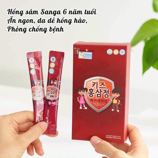 Nước Hồng Sâm Baby Sanga Hàn Quốc 