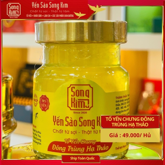 Yến chưng vị Đông Trùng Hạ Thảo 