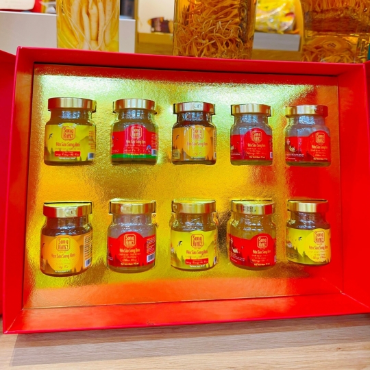 Set quà Yến Song Kim - 10 hũ