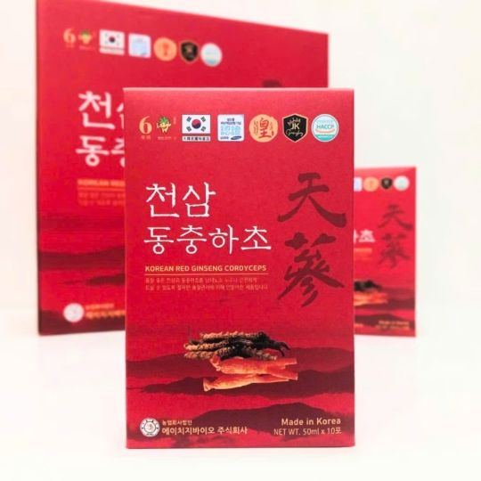 Nước Uống Thiên Sâm Đông Trùng Hạ Thảo ( 50ml x 30 gói )